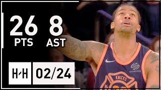 Trey Burke Full Highlights Knicks vs Celtics (2018.02.24) - 26 Points, 8 Assists!