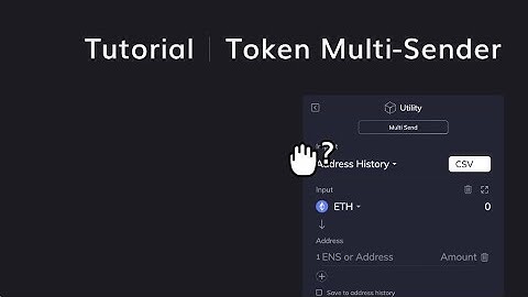 Furucombo: Multi Send Cube (Send tokens to multiple addresses in one transaction)