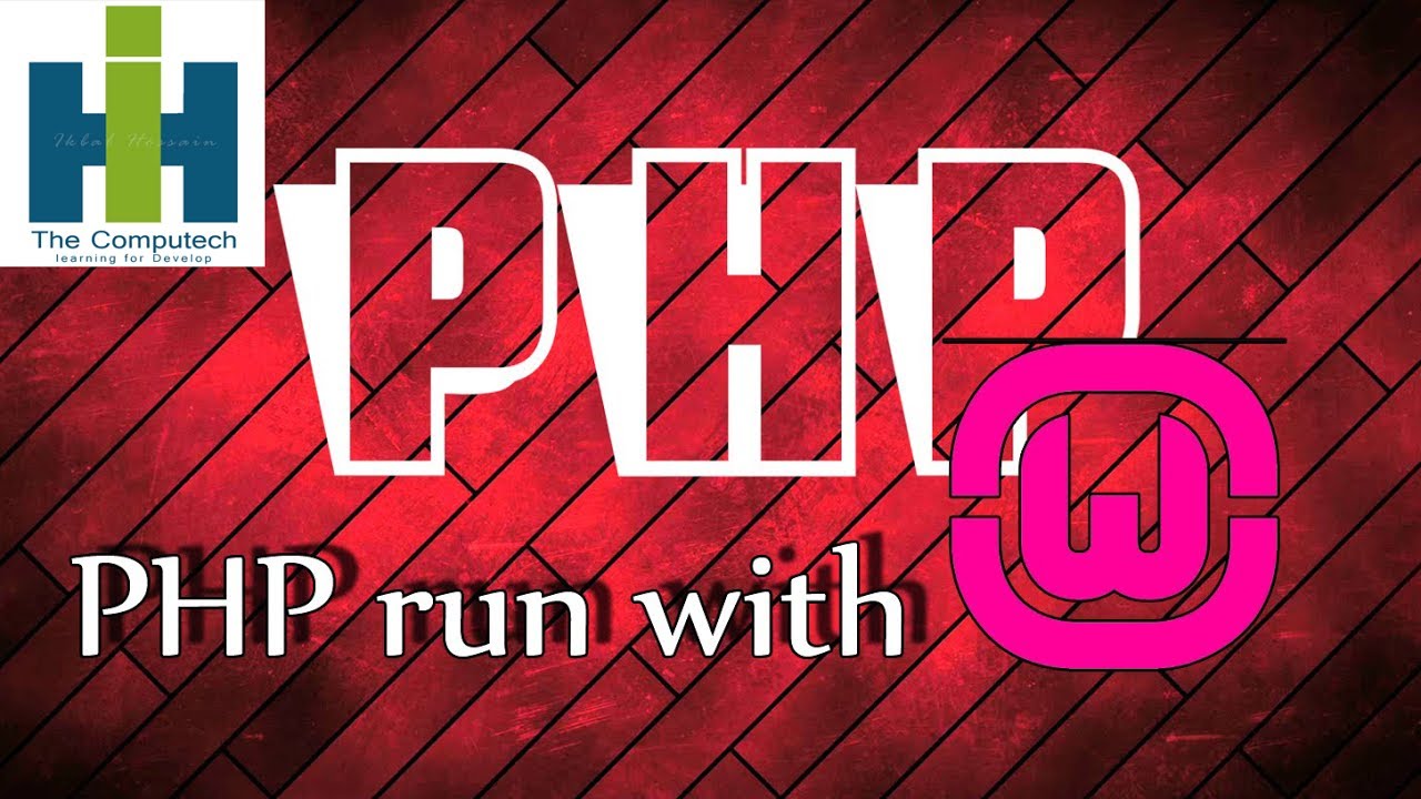 how to run php file in wamp server - YouTube