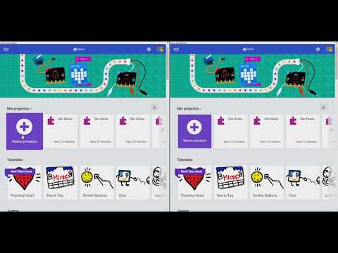 NOVEDADES microbit.  multi editor de Makecode