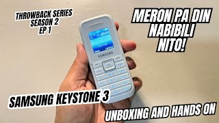 SAMSUNG KEYSTONE 3 UNBOXING AND HANDS ON: PANG MALAKASAN NG KEYPAD DATI! NASA 500 NALANG!