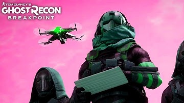 Ghost Recon: Breakpoint - [PERFECT STEALTH] Assassinating FlyCatcher | Extreme Difficulty - NO HUD