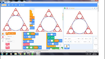 Lập Trình Scratch Vẽ Đường Tròn Nội Tiếp Tam giác Đều và Lục Giác Đều| VĐD SHOA