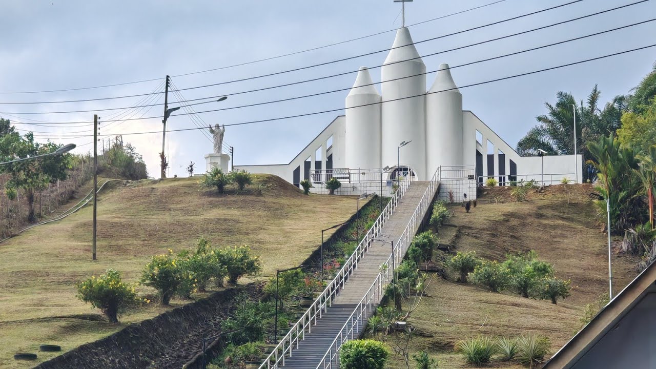 Pertama kali datang MOUNT HOSANNA CHURCH, GUA SRI AMAN SARAWAK // 
