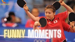 Top 50 Funniest moments in table tennis