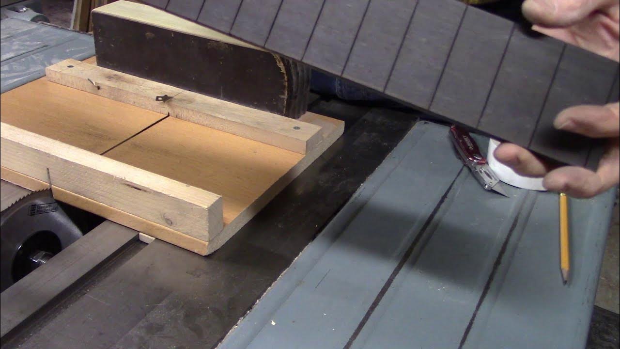 Slotting a Fretboard YouTube