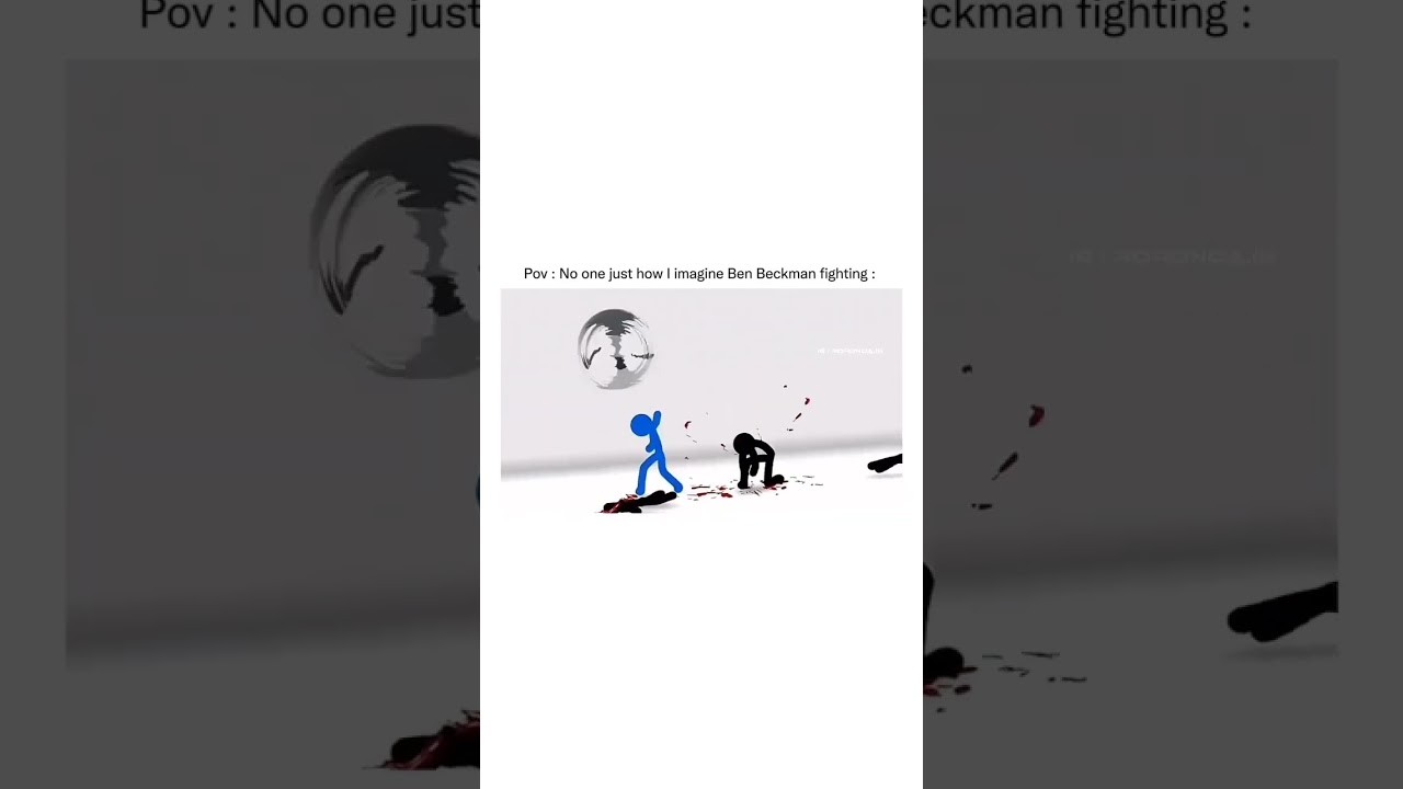 Pov : No one how I imagine Ben Beckman fighting 