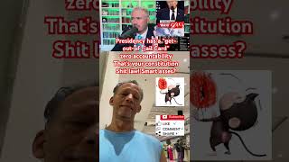 Narcissist pi$$es on americans without accountability! #trump #usa #military #hegemony #imperialism