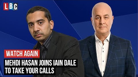 Political commentator Mehdi Hasan joined Iain Dale | Watch again
