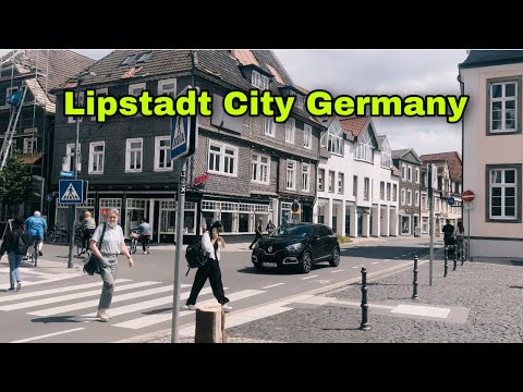 Lipstadt City - Germany Walking Tour 4K