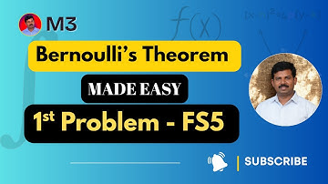 5 || "Bernoulli’s Integral Theorem | VTU Engineering Maths Made Easy by Ravi R Nandi|