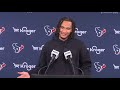 Texans QB C.J. Stroud addresses the media | April 15, 2024