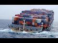 GIANT WAVES IN HURRICANE RAMMING SHIPS 🦈 EXTREME DRIVING LOGGING TRUCK CARS FAILS IN OFF ROAD