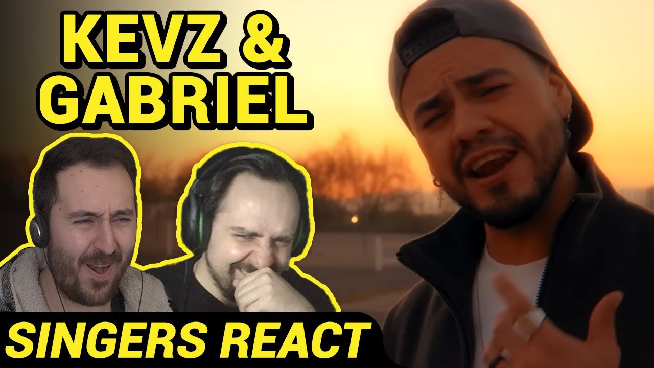 Kevz & Gabriel Henrique - Love In The Dark REACTION | Singers React