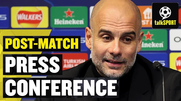 Why did Pep substitute De Bruyne? 😮 Pep Guardiola Post-Match Press Conference ©️ UEFA 2023