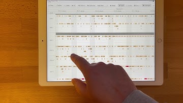 JavaFX: FlexGanttFX Emirates Demo running on iPad