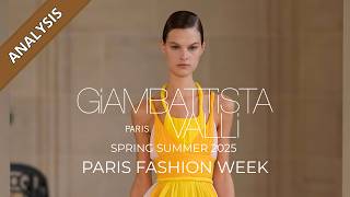 Giambattista Valli Spring Summer 2025 Fashion Show Analysis | Paris Fashion Week