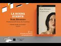 Rosa Montero presenta "La buena suerte" | FIL Guadalajara 2020