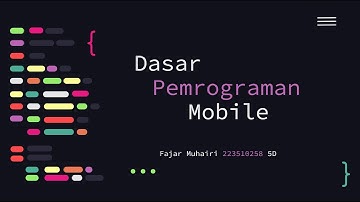 Tugas 4 Dasar Pemrograman Mobile