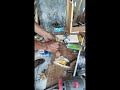 Membuat dudukan mekanisme turun naik  table saw dinamo dc 895 #tablesawrakitan #tablesawdjnamo895