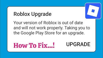 How to Fix Roblox Upgrade Error (Latest 2025) | Roblox Upgrade Error