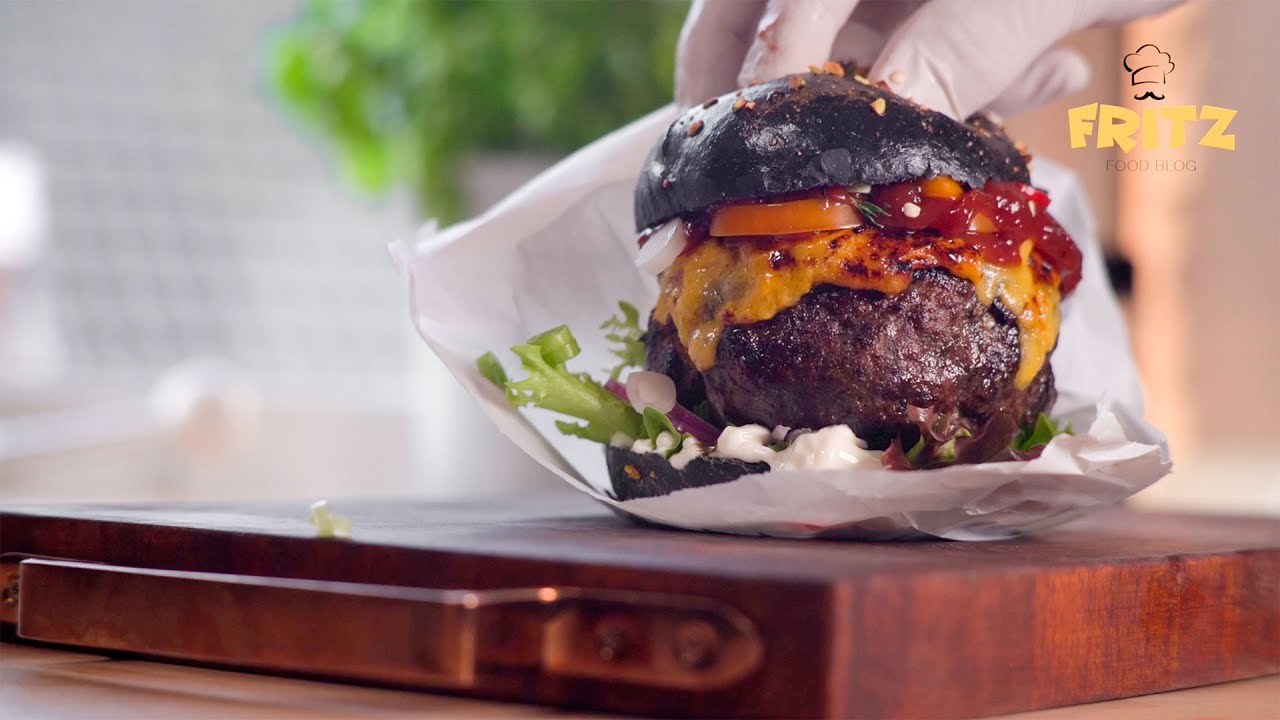 OMG what an ULTIMATE SPICY BURGER recipe - YouTube