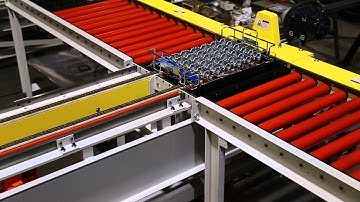 Washer Basket Conveyor w/ Air-Operated CDLR Transfer