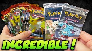 INCREDIBLE Vintage Pokemon Pulls HS Undaunted & Wotc Neo Booster Packs!
