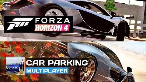 Car Parking Multiplayer vs Forza Horizon 4! Side-by-side Forza Horizon 4 Trailer Remake in CPM!