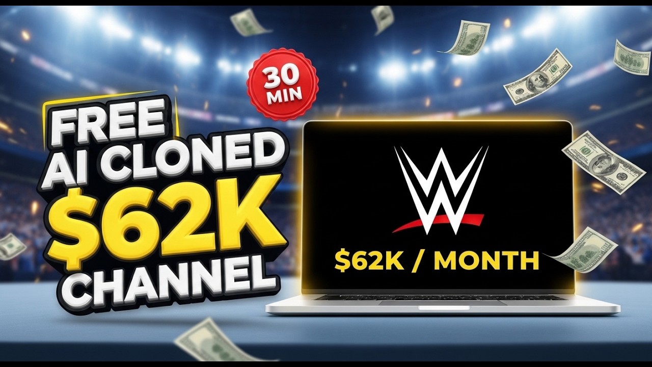 WWE YouTube Channels Making $62K/Month (Here’s How)