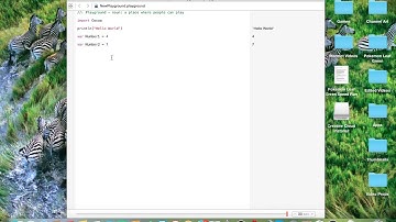 The Basics of Coding Swift - Hello World