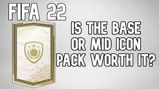 FIFA 22 - BASE OR MID ICON UPGRADE PACK - IS IT WORTH IT?