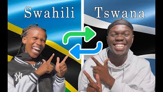Language Battle Challenge: Swapped Languages for 16mins | Motswana Youtuber #languagelearning