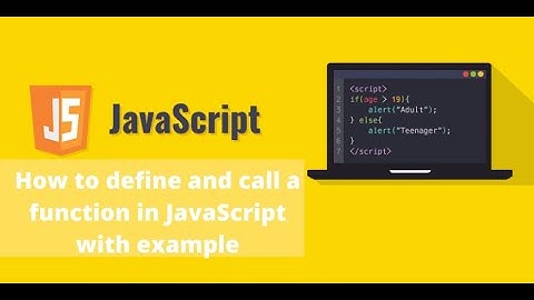 How to define and call a function in JavaScript with example In Urdu / Hindi - Learncodeweb