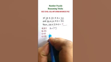 Symbols Replacement/Symbols Substitution | Reasoning Tricks in Hindi||SSC CGL MTS CHSL RRB #shorts
