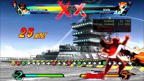 UMvC3 Strider - x-factor 3 combo