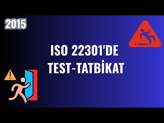 ISO 22301 Test ve tatbikat 1