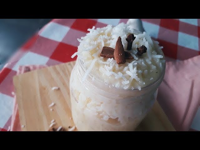 ARROZ DOCE CREMOSO COM COCO