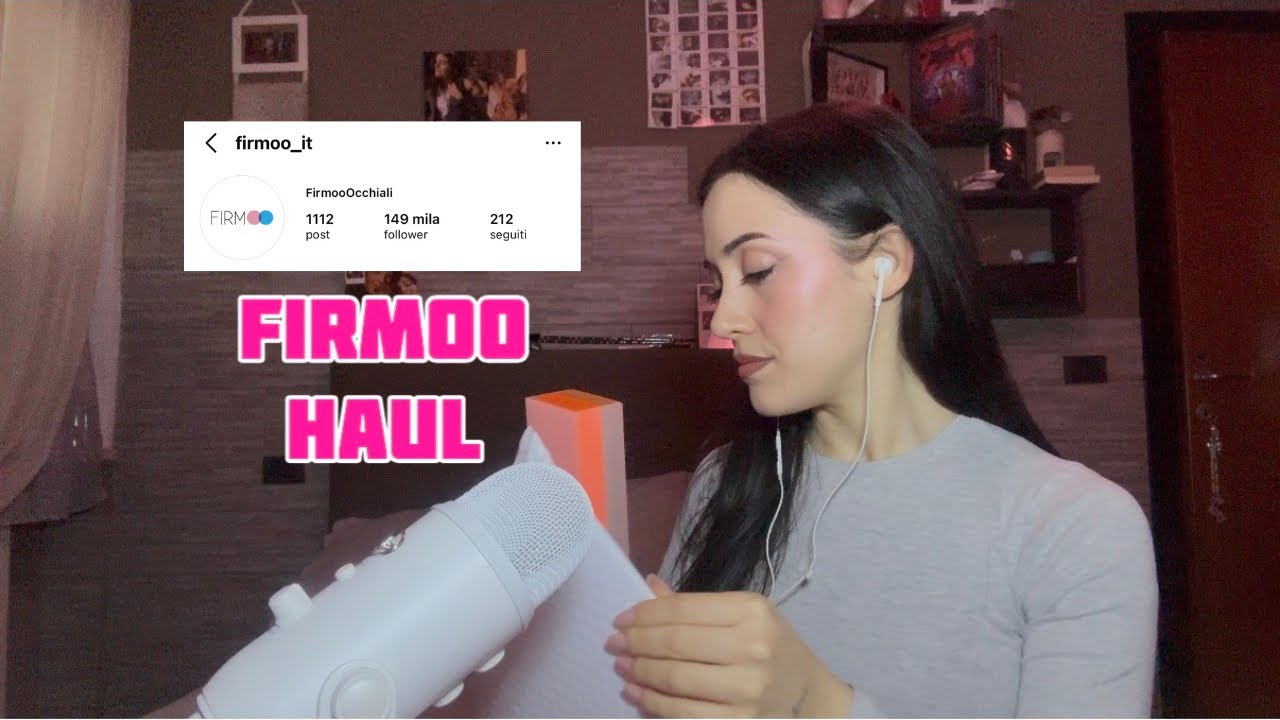 ASMR ITA - I MIEI NUOVI OCCHIALI 📦✨