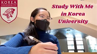 Study With Me in Korea University | 30 minutes study asmr, writing sounds, study abroad in korea by Rigelotus 800 views 1 year ago 30 minutes