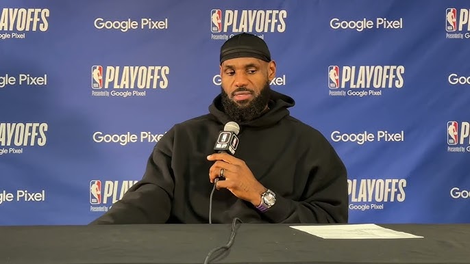 LeBron James exit interview after Game 5 elimination to Denver