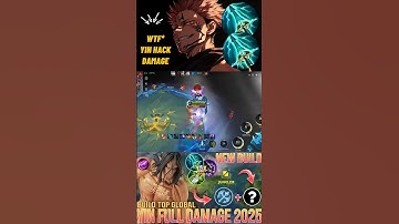 WTF* YIN HACK DAMAGE😱( watch till end bro ) - MLBB #mlbb #mobilelegends #shortvideo #shorts #short