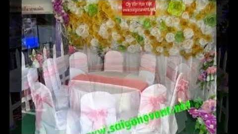 Cho thuê ban ghế đám cưới Thủ đức TPHCM