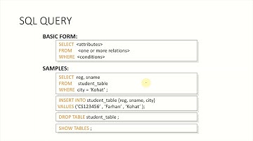 SQL DBMS(CS222) - PART 1