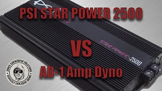 AD1 Amp Dyno PSI Star Power 2500 by Jones Subwoofer Solutions JSS