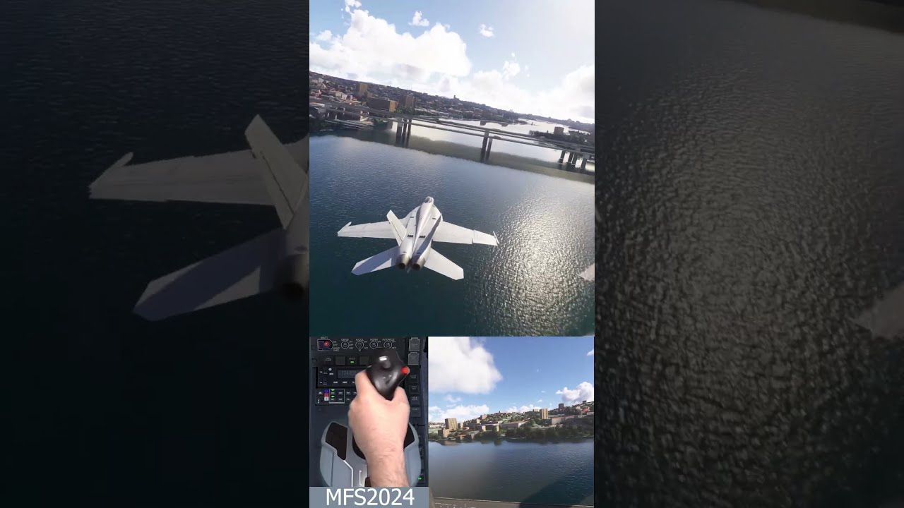 Microsoft Flight Simulator 2024 TOP Boeing F A 18E Super Hornet Gameplay 