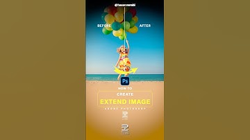 Photoshop Tutorials - How to extend photo without stretching #photoshop #tips #edit #fyp #ps5