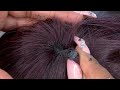 How to close a quick weave | Bowl cut