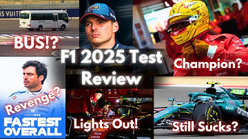 The Only YouTube Video About F1 2025 Testing Result You