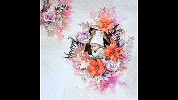 Mixed-media layout tutorial by Olga Bielska - Lindys Gang